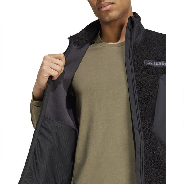 Adidas Terrex Xploric High Pile Fleece Vest Sort S Mand