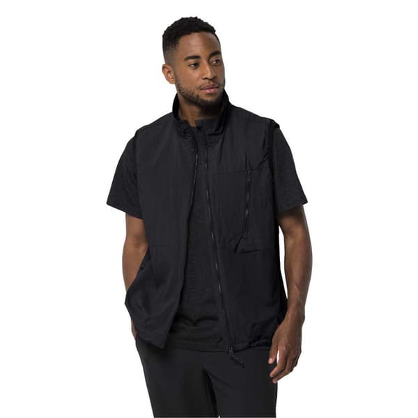 Jack Wolfskin Friedberger Vest Sort S Mand