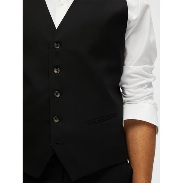 Selected Neil Slim Fit Väst Svart 50 Man