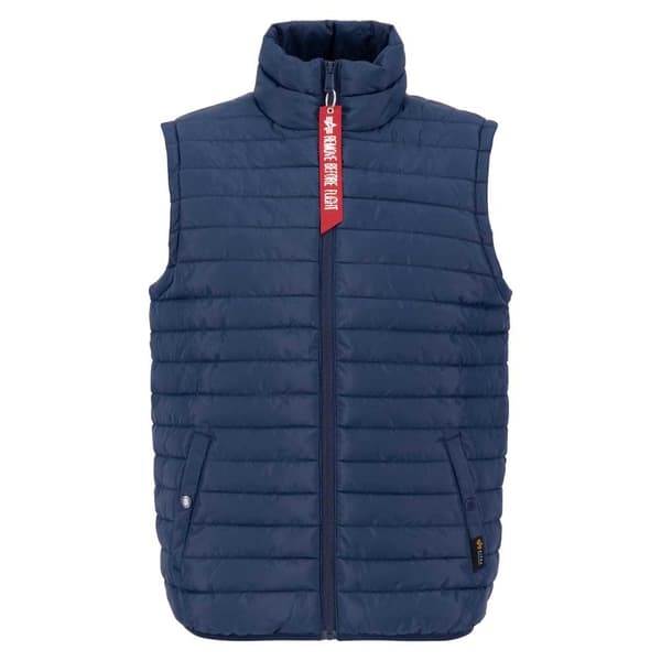 Alpha Industries Puffer Ulw Väst Blå L Man