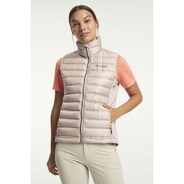 Tenson Txlite Vest Beige XS Kvinde