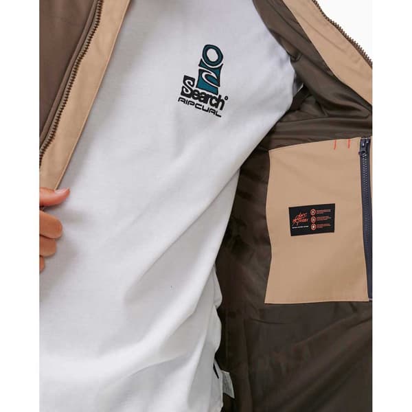 Rip Curl Anti Series Ridge Väst Brun M Man