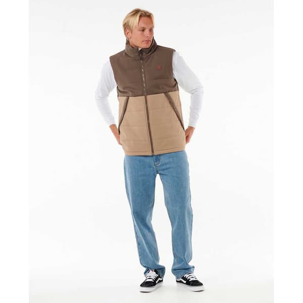 Rip Curl Anti Series Ridge Väst Brun M Man