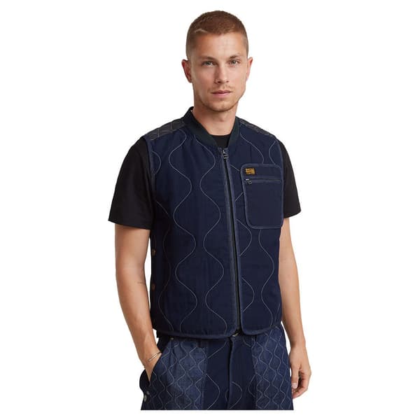 G-star Liner Vest Blå M Mand