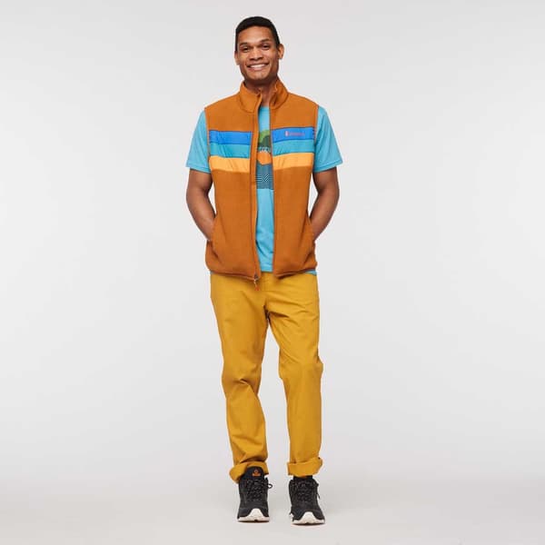 Cotopaxi Teca Fleece Väst Orange S Man