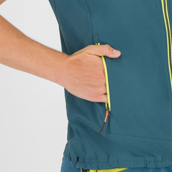 Karpos Parete Evo Vest Blå L Mand