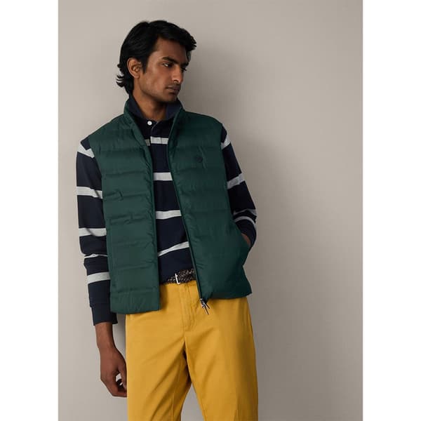 Hackett Hm403221 Vest Grøn 2XL Mand