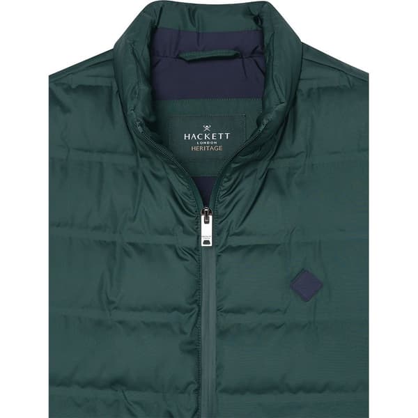 Hackett Hm403221 Vest Grøn 2XL Mand