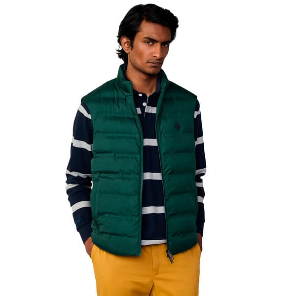 Hackett Hm403221 Väst Grönt 2XL Man