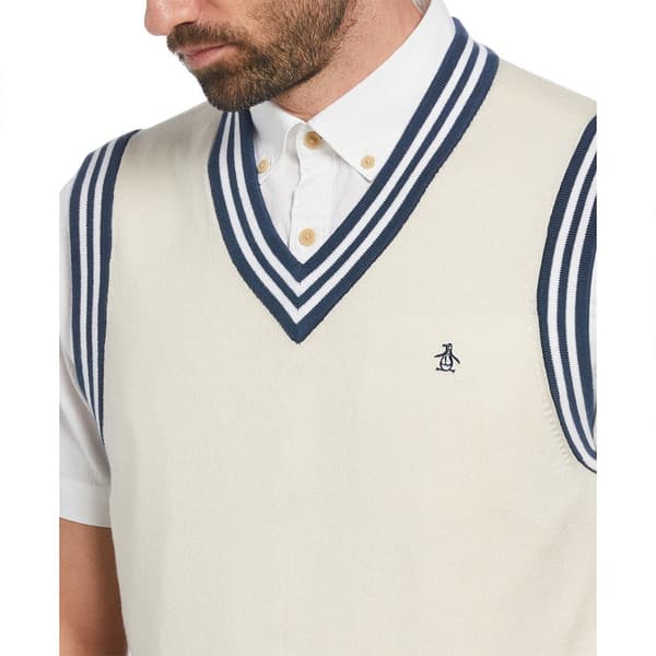 Original Penguin Cash Like Väst Beige XL Man