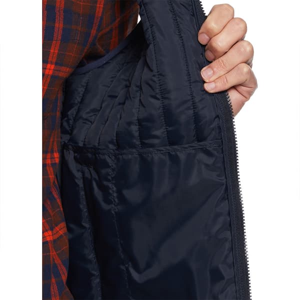 Original Penguin Rec Fill Vertical Quilted Väst Blå M Man