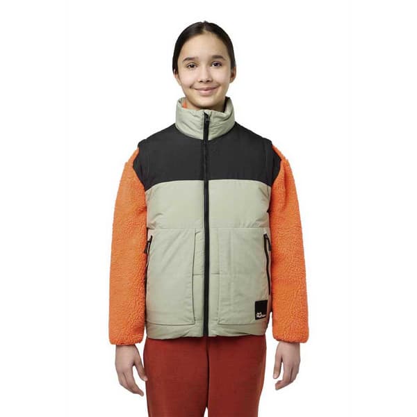 Jack Wolfskin Teen Ins Vest Grå 128 cm
