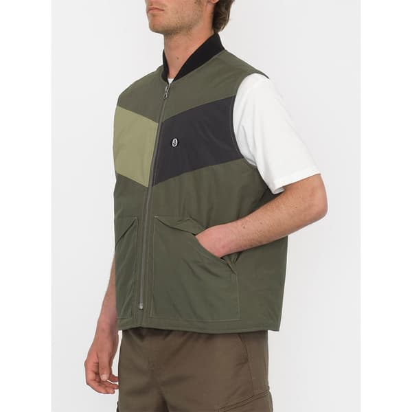 Volcom Prymser Vest Grøn L Mand