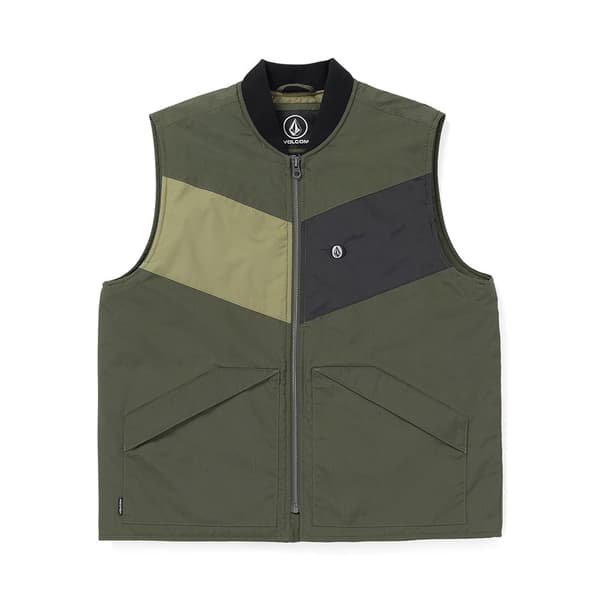 Volcom Prymser Vest Grøn L Mand