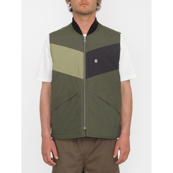 Volcom Prymser Vest Grøn L Mand