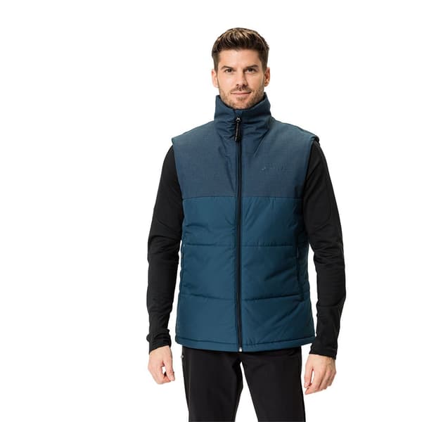 Vaude Neyland Padded Vest Blå S Mand
