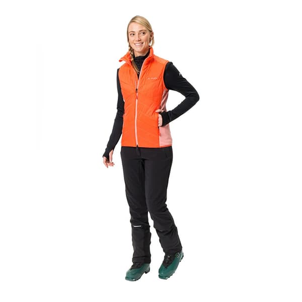 Vaude Sesvenna Iv Vest Orange 34 Kvinde