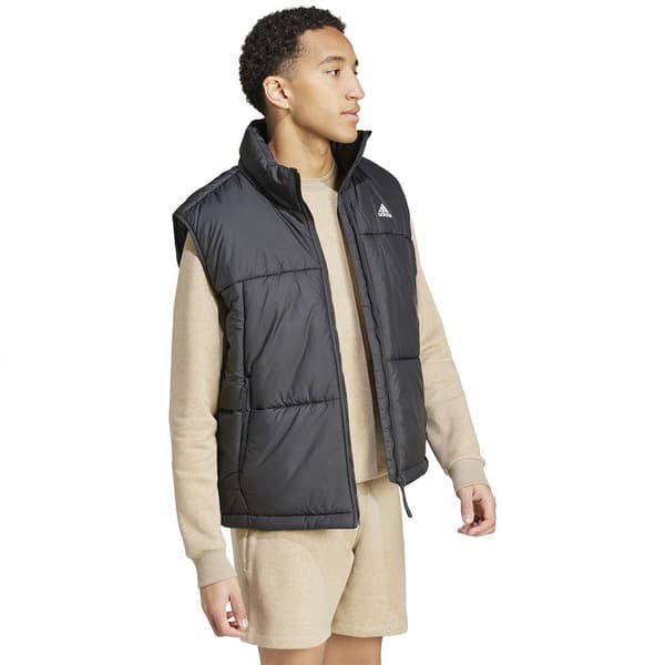 Adidas 3 Stripes Puffy Vest Sort L Mand