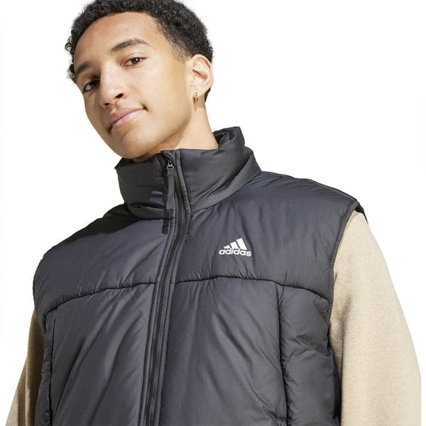 Adidas 3 Stripes Puffy Vest Sort L Mand
