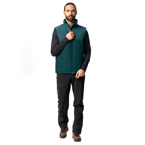 Vaude Neyland Padded Väst Grönt L Man
