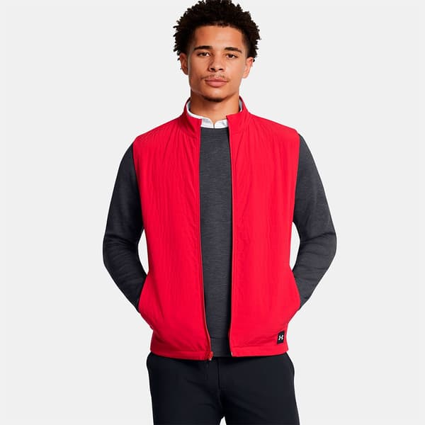 Under Armour Golf Drive Pro Storm Insulated Väst Röd 2XL Man