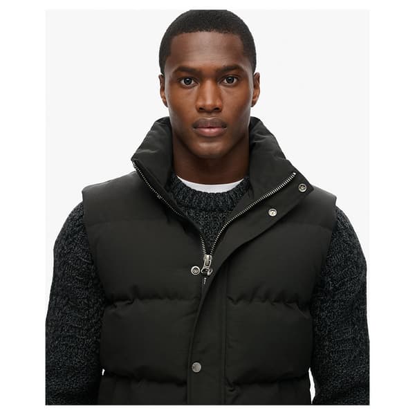 Superdry Everest Väst Svart XL Man