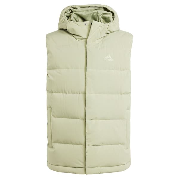Adidas Helionic Down Vest Grøn M Mand