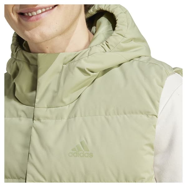 Adidas Helionic Down Vest Grøn M Mand
