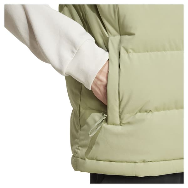 Adidas Helionic Down Vest Grøn M Mand