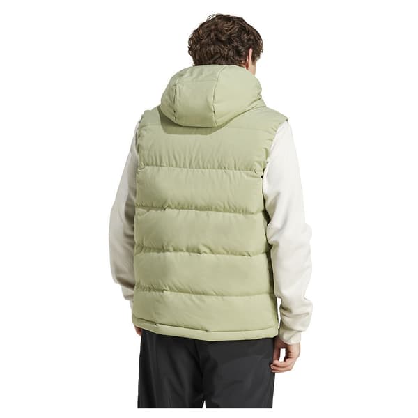 Adidas Helionic Down Vest Grøn M Mand