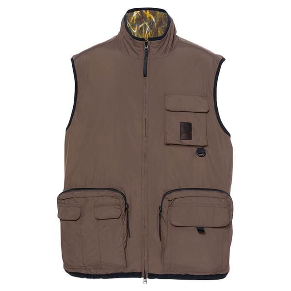 Timberland Reversible Utility Aop Väst Brun 3XL Man