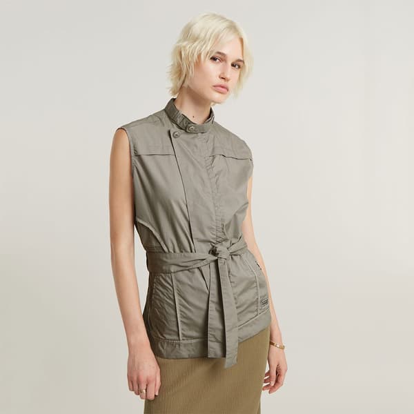 G-star D24584-d308 Väst Beige XS Kvinna