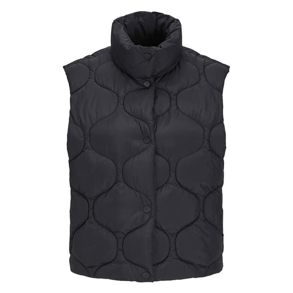 Jack & Jones Sena Quilted Vest Sort M Kvinde