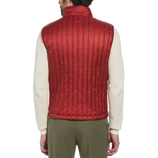 Original Penguin Rec Fill Vertical Quilted Väst Röd S Man