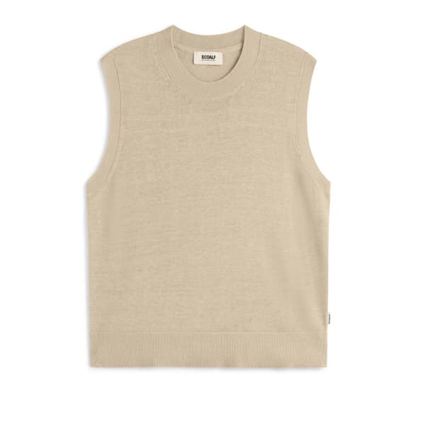 Ecoalf Melia Väst Beige L Kvinna