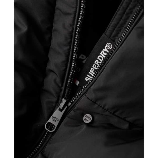 Superdry W5011803a Väst Svart M Kvinna