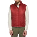 Miniatyrbillede 1 af 4: Original Penguin Rec Fill Vertical Quilted Vest Rød XL Mand