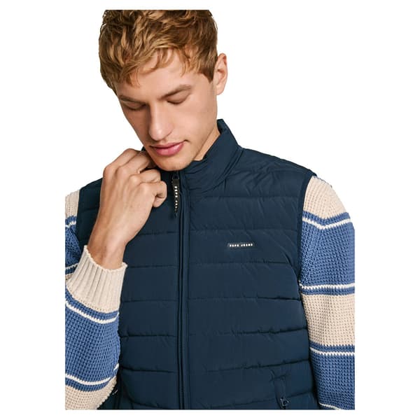 Pepe Jeans Toby Väst Blå S Man