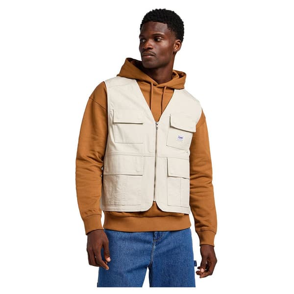 Lee Utility Vest Beige L Mand