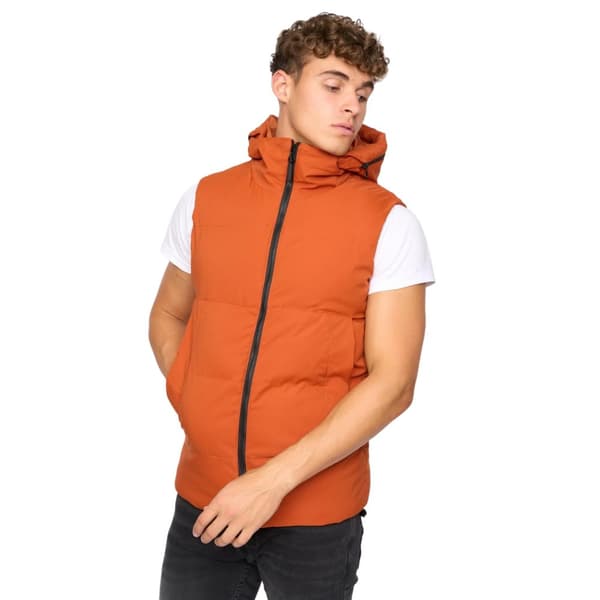 Crosshatch Mens Hanjo Gilet Red M