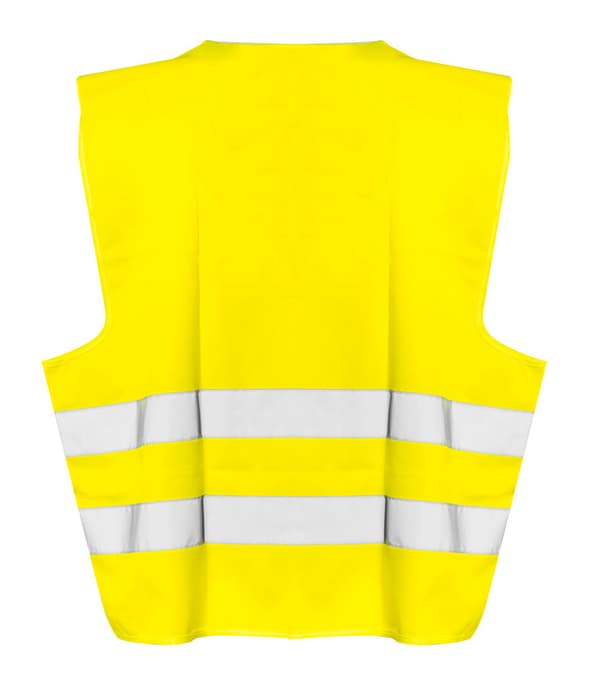 Advarselsvest, gul, str. XL