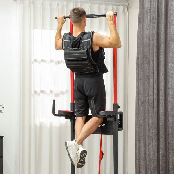 Rootz 15 kg justerbar viktad väst - Träningsväst - Viktväst med remmar - även viktfördelning - 50L x 40W cm