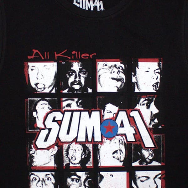 Sum 41 All Killer No Filler Tracklist Tank Top