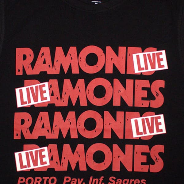 Ramones Live In Concert Tank Top