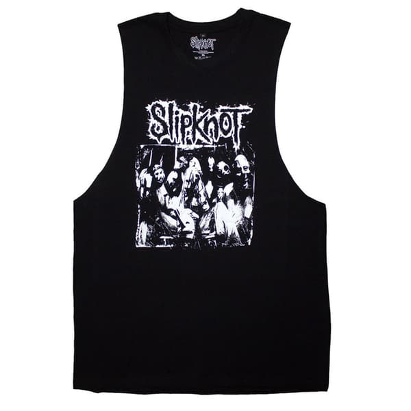 Slipknot Album Splatter Vest Top Black XL