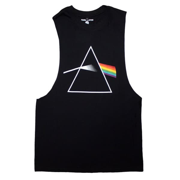 Pink Floyd Dark Side Of The Moon Album Vest Top Black S
