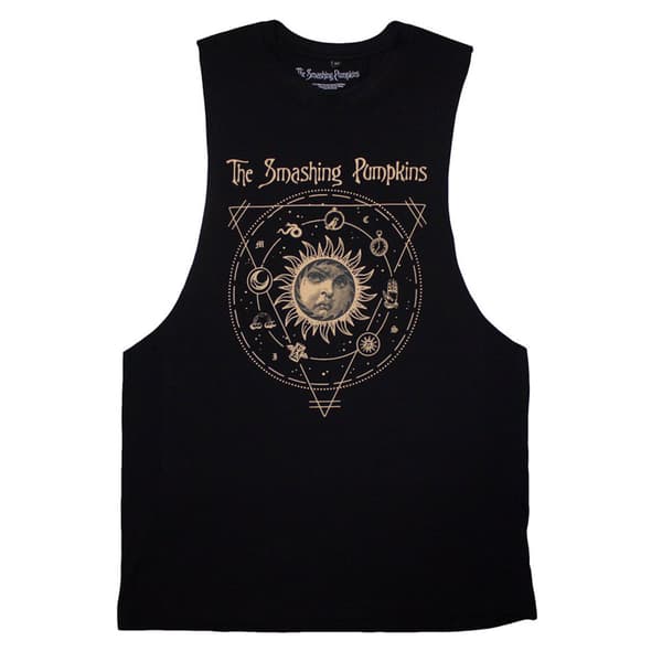 The Smashing Pumpkins Celestial Sun Vest Top Black XXL