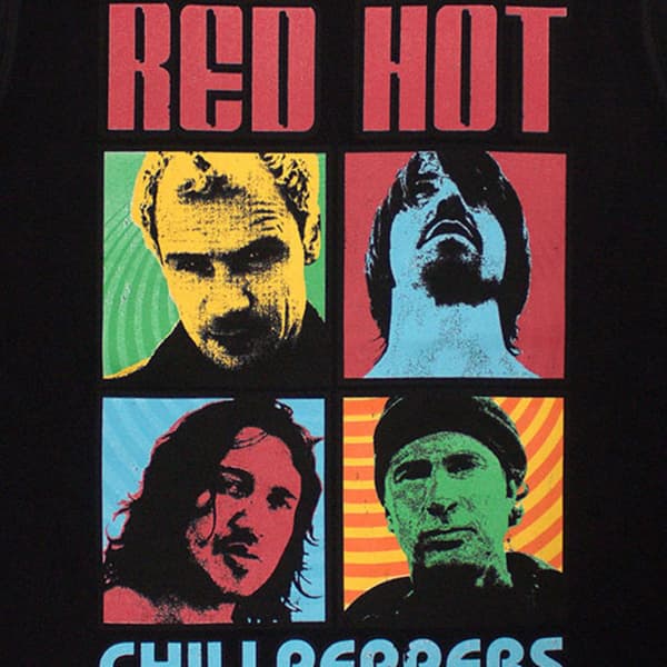 Red Hot Chili Peppers Portrait Photos Tank Top