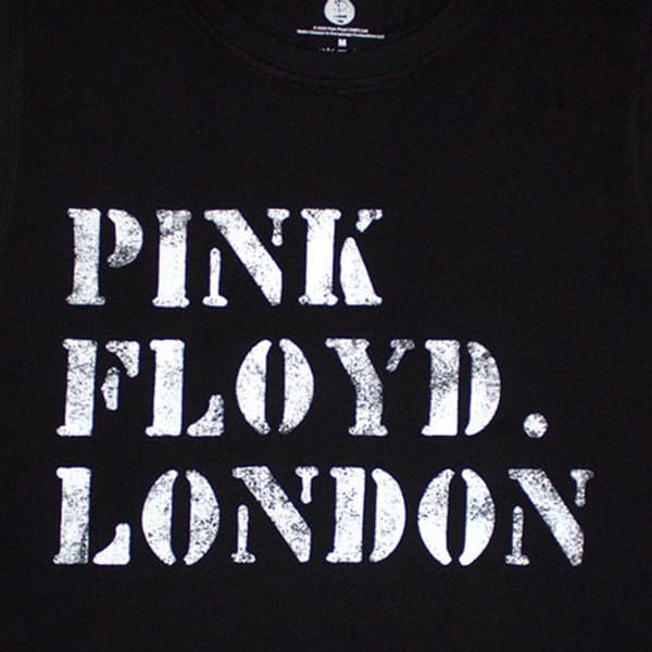 Pink Floyd Stencil Band Logo Tank Top