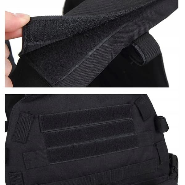 MILITÆRTAKTISK MILITÆRVEST 600D MOLLE-TASKER POSER Uni Green